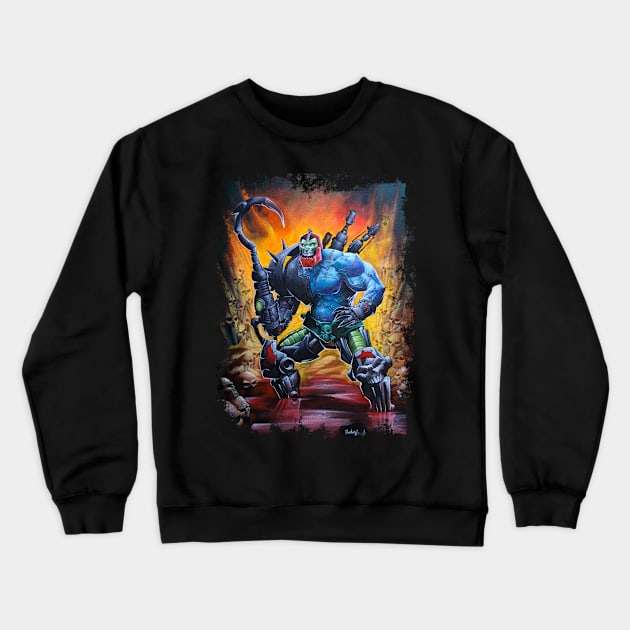 Born in Blood & Fire Crewneck Sweatshirt by chudd